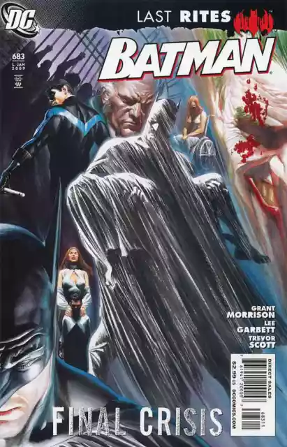 Batman #683 Near Mint 2009 Dc Comics Last Rites Final Crisis