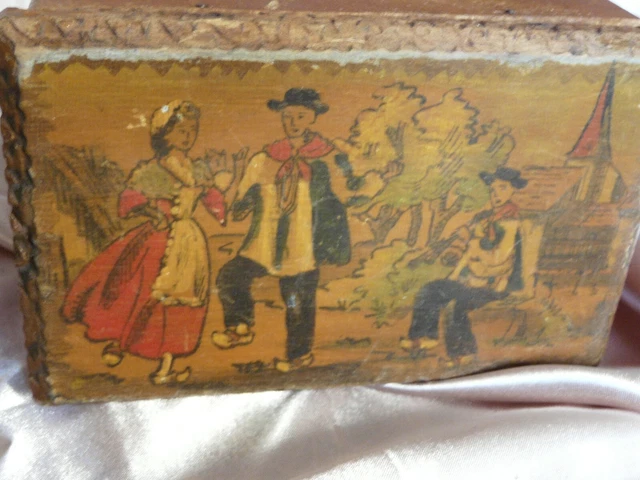 BOITE A MUSIQUE ancienne SANKYO JAPAN a restaurer vintage antique item