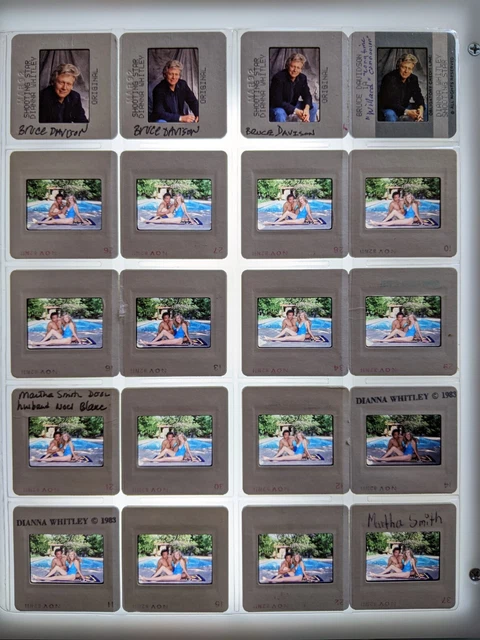 Dw4-469 Bruce Davison Lot (20) 35Mm Orig Slide Via Dianna Whitley