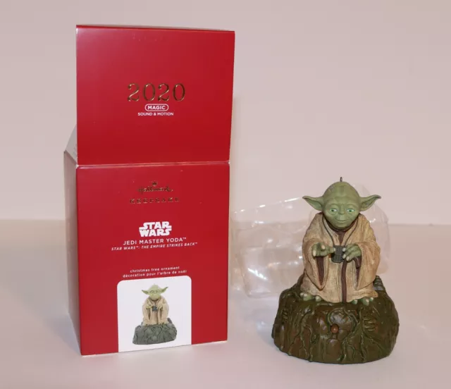 Hallmark ornament Jedi Master Yoda  Star Wars