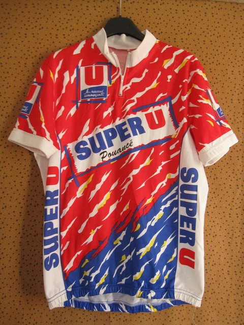 Maillot Cycliste Amateur M Roue D'Or Sanary Super U Oxeo San' Scoot a