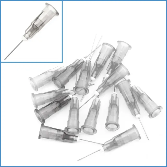 15pcs 27G Syringe Glue Dispenser Plastic Precision Liquid Applicator Gauge Tips