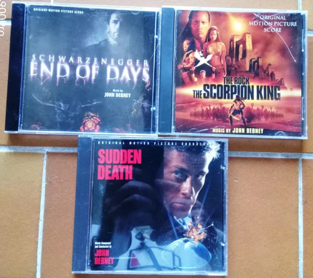 John Debney. 3 Cd Musique De Film.