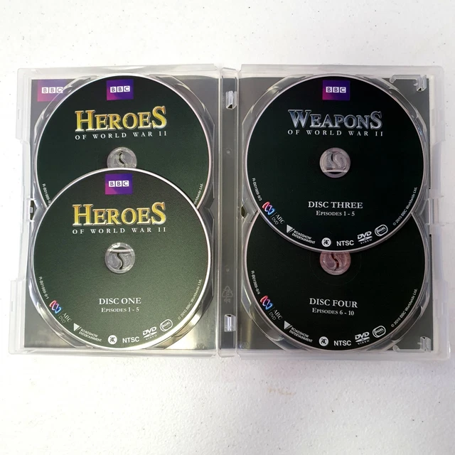 HEROES OF WORLD War II And Weapons Of World War II DVD 2009 Documentary ...