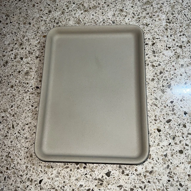 PAMPERED CHEF STONEWARE Small Bar Pan 1448, Toaster Oven Size UNUSED