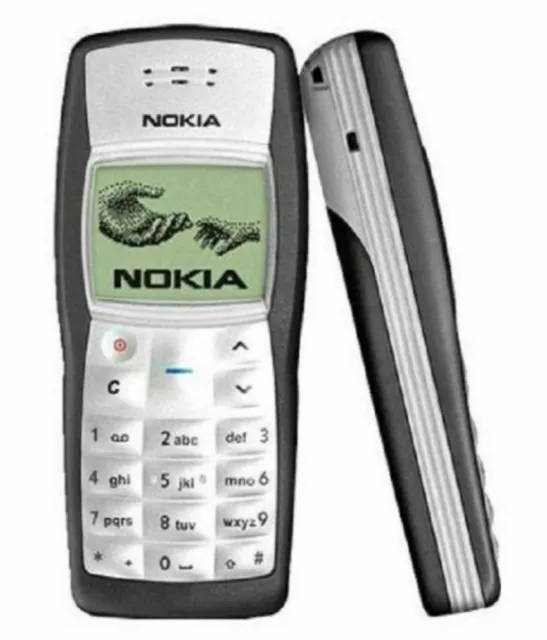 Nokia 1100-Black or Blue (Unlocked) Mobile Phone with seller warranty