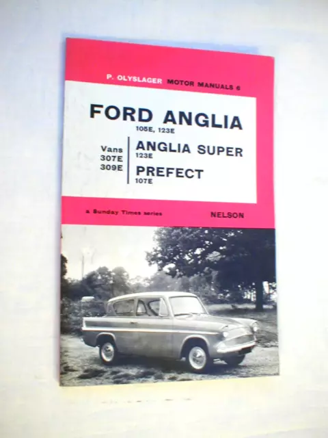 Ford 105E,123E,Anglia,107E Prefect Manual