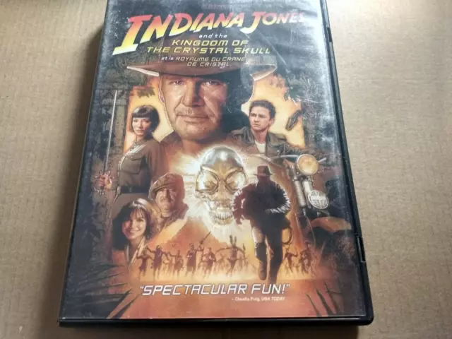 Indiana Jones and the Kingdom of the Crystal Skull (DVD, 2008)