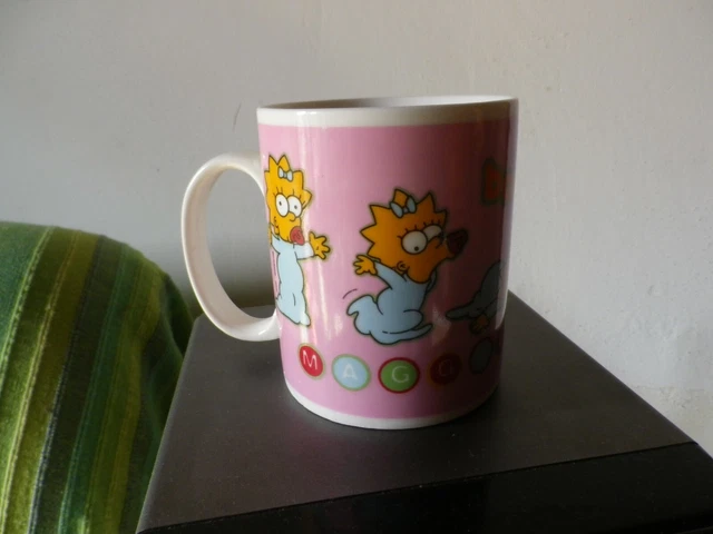 Tasse Triangulaire Les Simpson - Maggie & Quick - Occasion - Mug Violet Collection