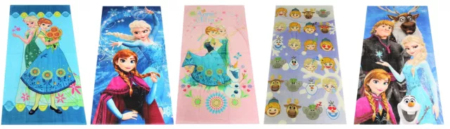 Disney Frozen Anna Elsa toalla para niños toalla de baño 70x140cm algodón NUEVO