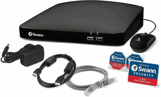 Swann DVR CCTV Recorder DVR8 4680 8 Channel HD 1080p AHD TVI 1TB HDD HDMI VGA