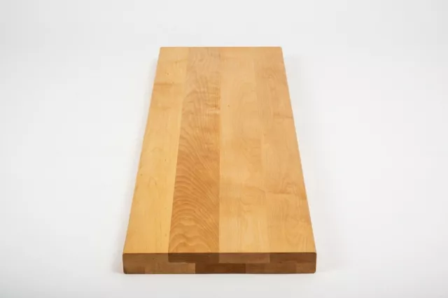 Scala ripiano davanzale betulla select massiccio 4 cm oliato naturale