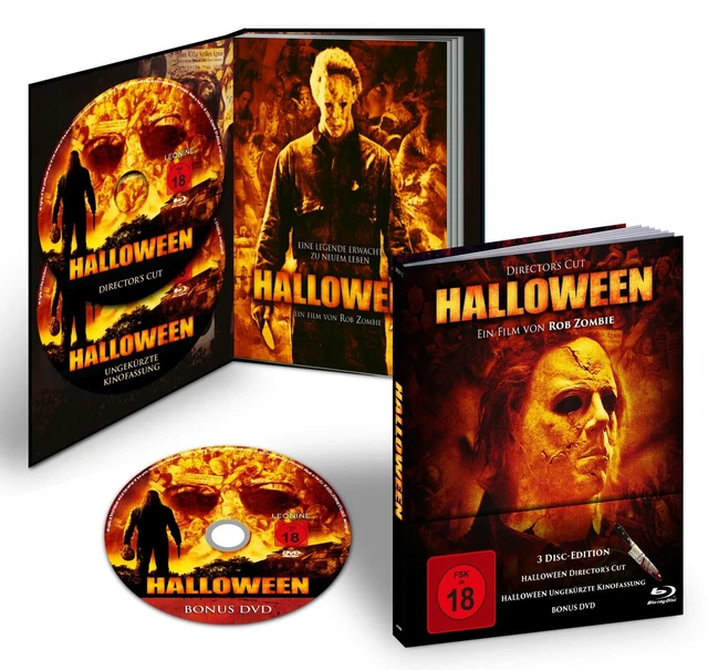 ROB ZOMBIES HALLOWEEN Kills Director's Cut Mediabook BluRay + Dvd