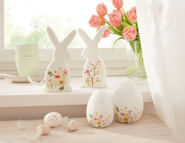 Salvare Set 2x Ei " Blumenwiese ",2er Set,Fiori Decorazione Tavolo Abitare