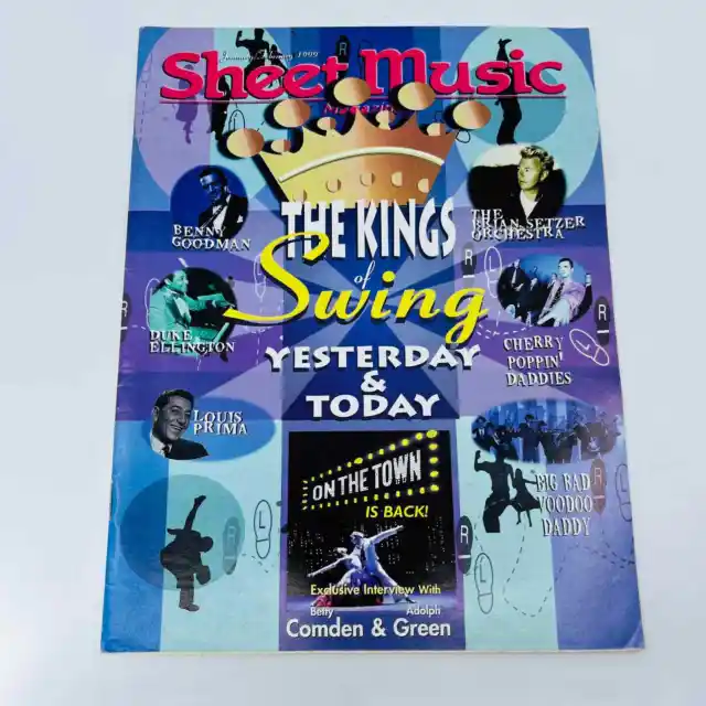 Sheet Music Magazine 1999 Kings of Swing Ellington Cherry Poppin Daddies BA2