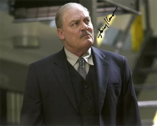 Stacy Keach signed authentic 10x8 photo COA Registered Online AFTAL & UACC B