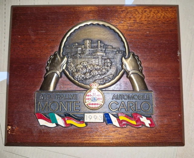 Patch Rallye Monte Carlo 1996 – Ancien Et En Excellent état – Sport Automobile