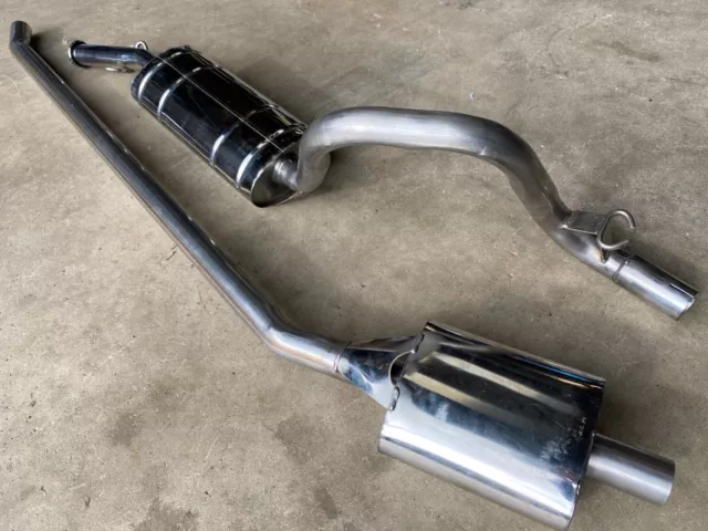 Mk1 Escort, Twin Box, Exhaust System, Stainless Steel, Avo, Twin Cam, Mexico, Rs