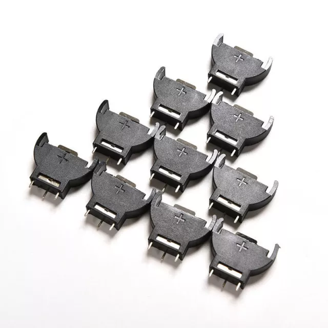 10 pz Custodia supporto batteria monete 3 V CR2032 2032 cella CE6 J&N*H7