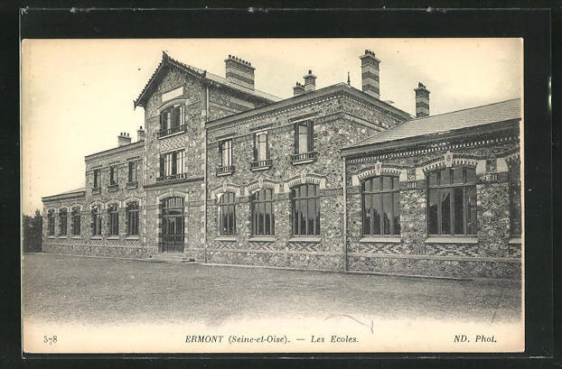 CPA Ermont, les Ecoles