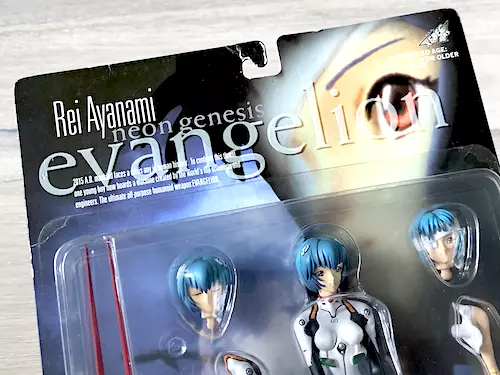 Evangelion Rei Ayanami Figure Spear of Longinus Gainax Project Eva Kaiyodo Japan 2