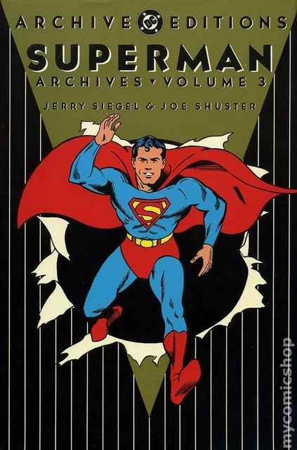 DC Archive Editions Superman HC #3-1ST VF 1991 Stock Image