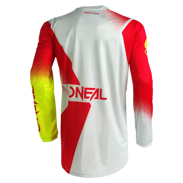 Oneal Élement Racewear Motocross Jersey Rd / Ye MX Tout Terrain Haut O'Neal 2