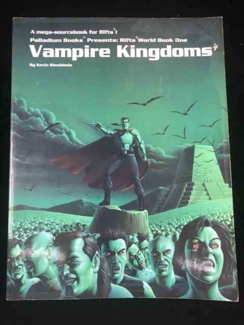 Rifts World Book One: Vampire Kingdoms (Palladium Books) RPG Sourcebook