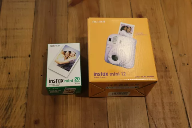 New Fujifilm Instax Mini 11 Instant Camera - Lilac Purple with 20 sheets film