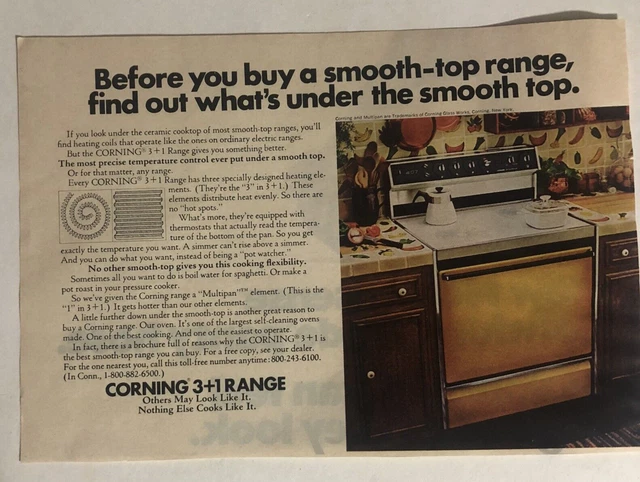 Vintage Corning Range print ad pa3