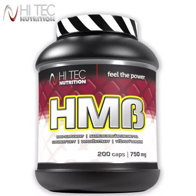 HMB 200 Caps. Anticatabolic Anabolic Lean Mass Builder Fat Burner Muscles Growth