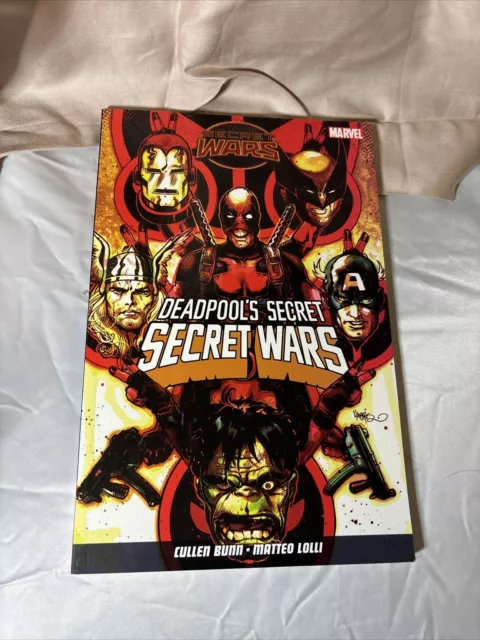 Marvel Deadpool's Secret Secet Wars Trade paperback Very Good Book graphic novel