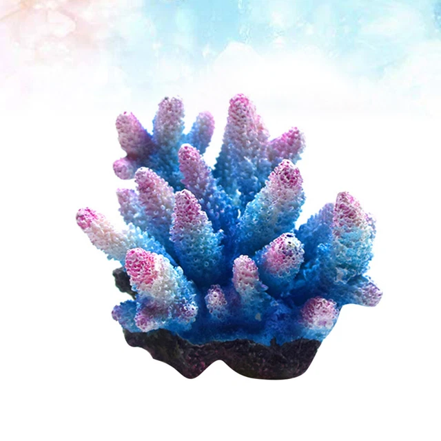 1 pieza tanque de coral plantas decorativas acuario corales