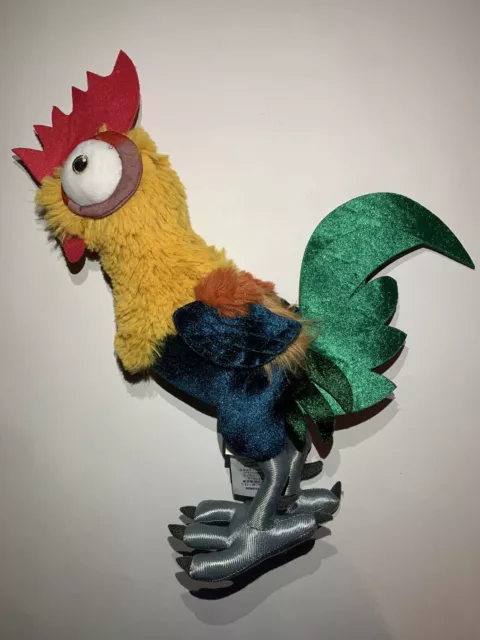 Official Disney Store Hei Hei Stuffed Plush Rooster Chicken HeiHei Moana