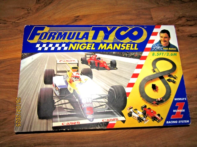 TYCO フォーミュラ TYCO Nigel Mansell DX Vintage Formula Tyco Nigel Mansell Williams & Ferrari F1