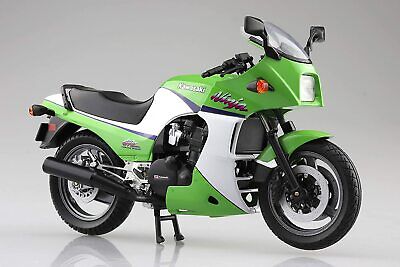 AOSHIMA 1/12 AOSHIMA Kawasaki GPZ900R Verde Finito Prodotto 