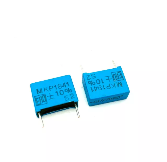 10 St. X2-Kondensatoren, 0.022 µF / 400 V AC, Siemens B81121 X2 MKP, RM15,  NOS