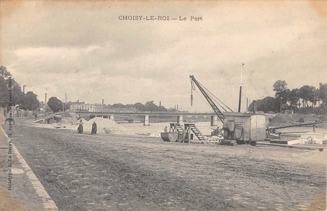 Cpa 94 Choose Le Roi Le Port