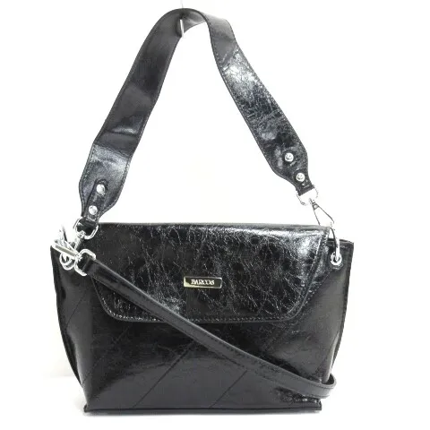 Barcos 2Way Shoulder Bag Hand Black Ladies