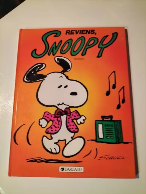 Bd Reedition Peanuts Snoopy Reviens Par Schulz  (K336)