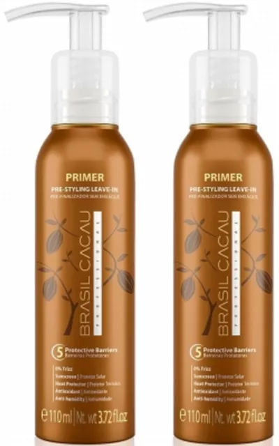 Cadiveu Brasil Cacau Anti Frizz Leave In Primer 11O Ml X 2