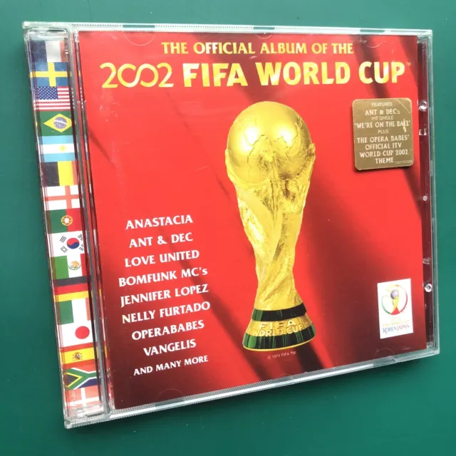 FIFA 2002 (World Cup Korea Japan) Pop Soundtrack CD Football Anastacia Vangelis