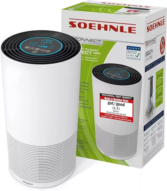 Soehnle Airfresh Connect 500 Luftreiniger Pollen Allergiker  | Ohne Filter!