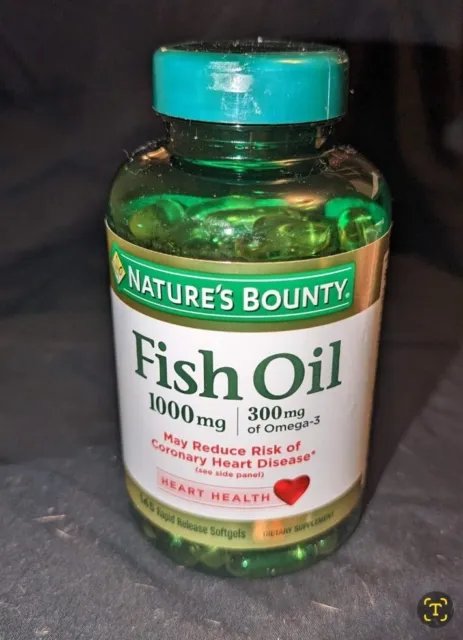 Nature's Bounty Fish Oil 1000mg and 300mg Omega-3