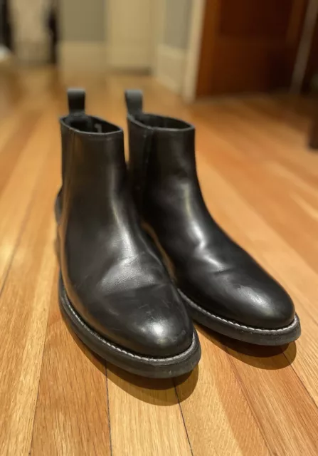 Thursday Boot Company Duke Chelsea Boot Black Leather Men's Size 13