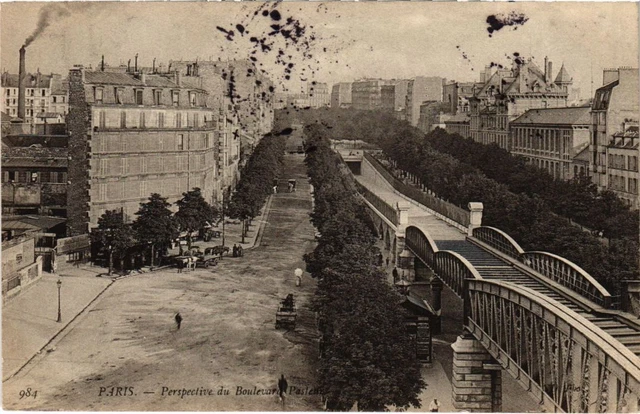 CPA PARIS 15e Boulevard Pasteur ND Phot (1249333)