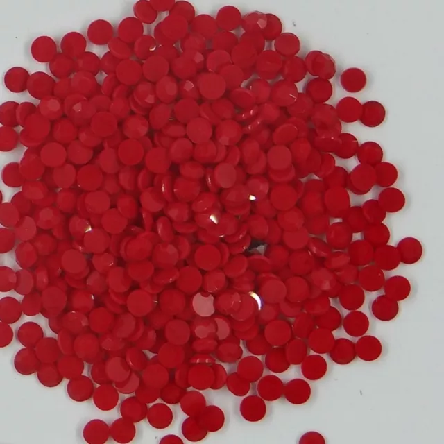 2000 SS9 CHR : 50 STRASS SWAROVSKI FOND PLAT 2,6mm CHERRY RED