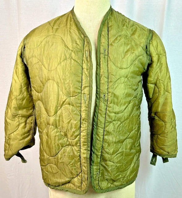USGI US MILITARY M65 Field Jacket M65 Cold Weather Coat Liner Size X