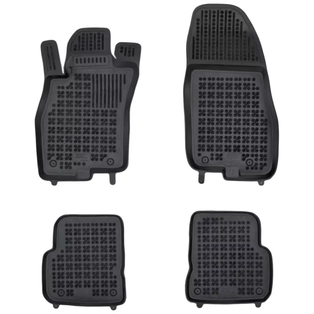 Gomma Tappetini Auto Rezaw-Plast per Alfa Romeo Mito 2008-2018 set di tappeti pe