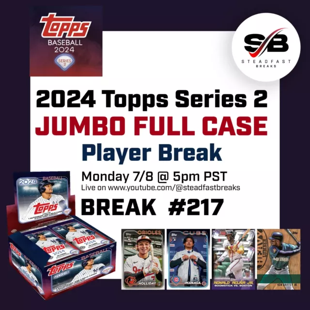 2025 Topps Series 2 Jumbo Case